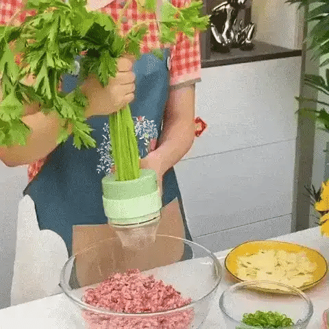 Picador Eléctrico Portátil 4 en 1 ChefMaster Pro