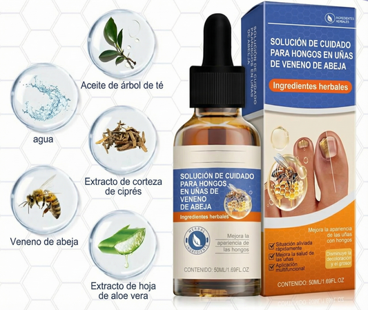 Sérum para Uñas con Veneno de Abeja – Tratamiento Antihongos y Cuidado Intensivo