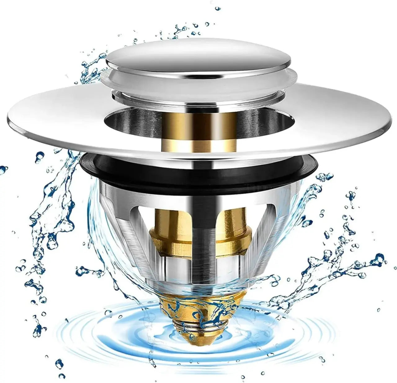 Filtro Antiatasco Universal de Acero Inoxidable