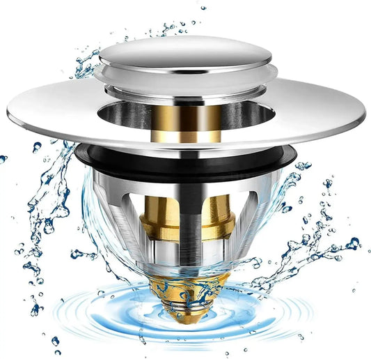 Filtro Antiatasco Universal de Acero Inoxidable